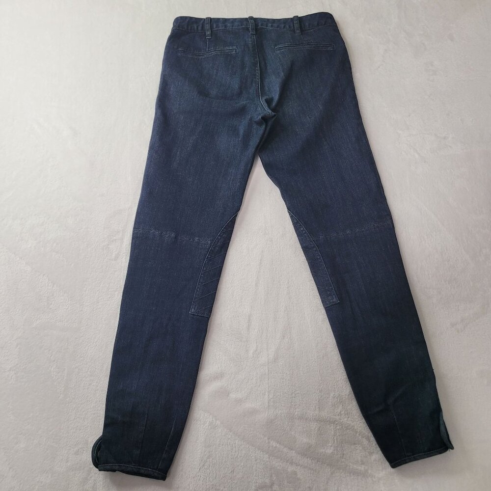 Ralph Lauren Sport Jodhpur Women's Equestrian Dark Wash Denim Jeans Size 26 - Picture 2 of 12